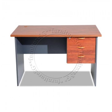 (Clearance) Writing Desk WT1026A - 1 Set Only Two Tone